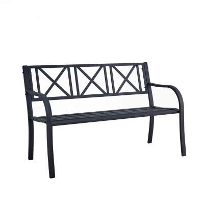 Outdoor Garden Park Leisure Metal Bench Chair