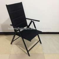 outdoor steel furniture teslin fabric folding chair