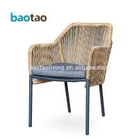 New Style Nature Synthetic Wicker Garden Chair Outdoor Commercial Chair