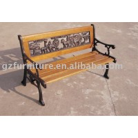 cast iron children bench