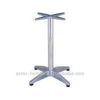 Aluminium Modern metal furniture folding used table leg